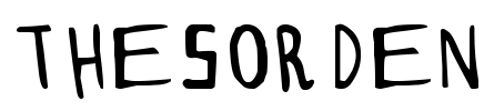 THESORDEN Font Image