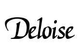 Deloise Font Image
