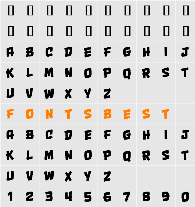 OneTwoPunch BB Character Map