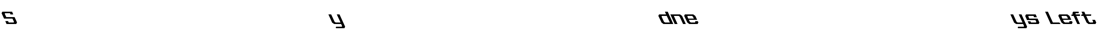 Sydneys Left Font Image