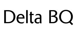 Delta BQ Font Image