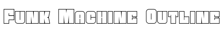 Funk Machine Outline