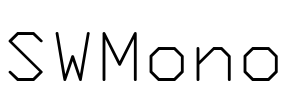 SWMono Font Image