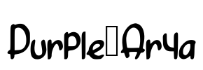 Purple_Arya Font Image
