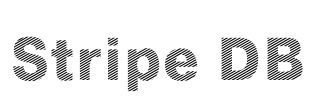Stripe DB Font Image