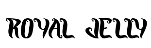 ROYAL JELLY Font Image
