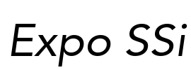 Expo SSi Font Image