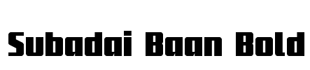 Subadai Baan Bold