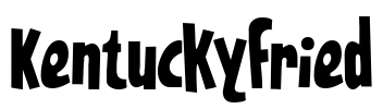 Kentuckyfried Font Image