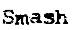 Smash Font Image