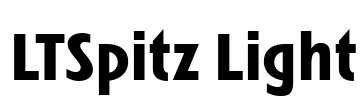 LTSpitz Light Font Image