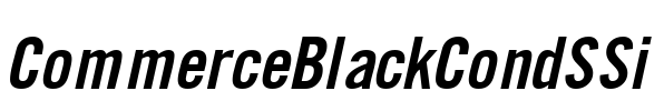 CommerceBlackCondSSi