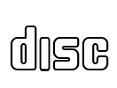disc Font Image