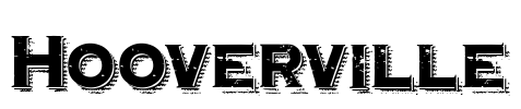Hooverville Font Image