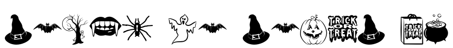 Trick or Treat BV Font Image