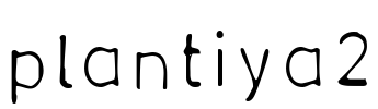 plantiya2 Font Image