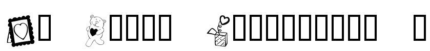 KR Cuori Divertenti 4 Font Image