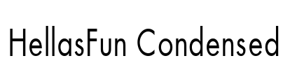 HellasFun Condensed