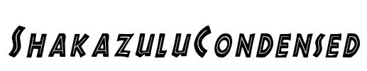 ShakazuluCondensed