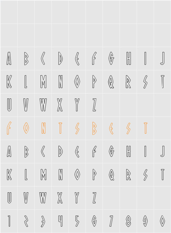Oh Mighty Isis Outline Character Map