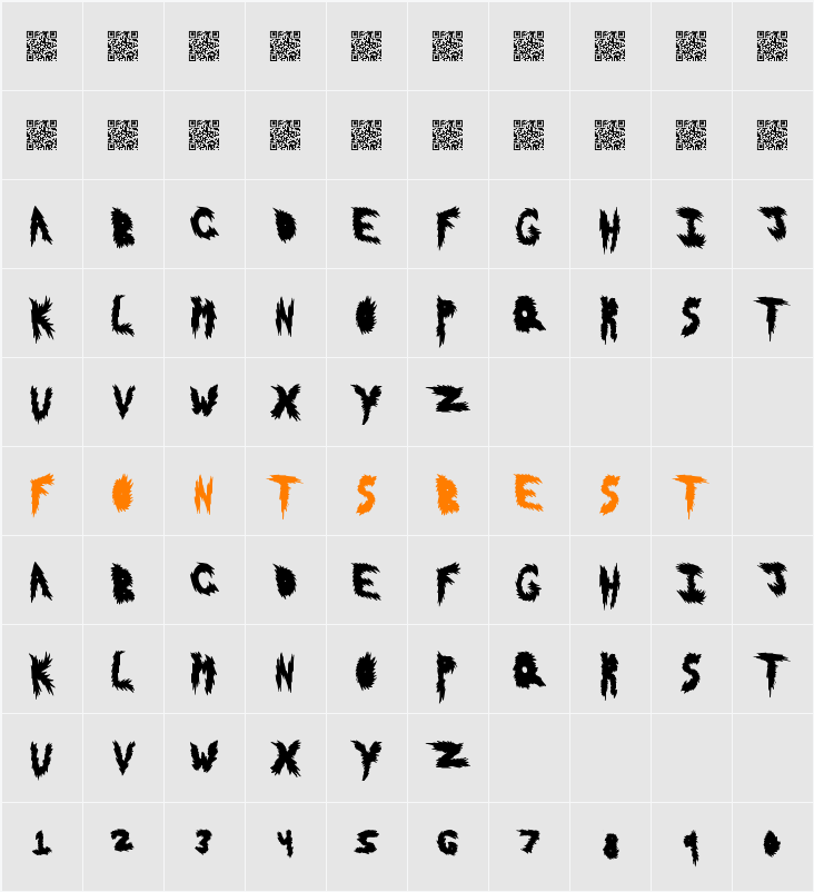 HotFlash Character Map