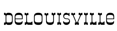 DeLouisville Font Image