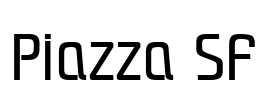 Piazza SF Font Image