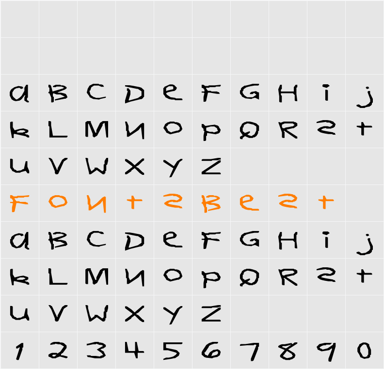 DearTeacher-Normal Ex Character Map