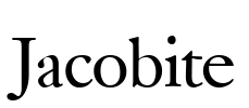 Jacobite Font Image