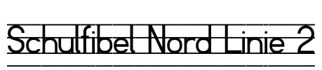 Schulfibel Nord Linie 2 Font Image