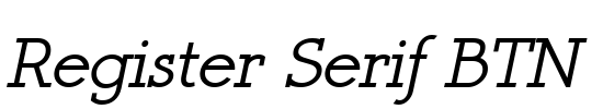 Register Serif BTN