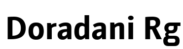 Doradani Rg Font Image