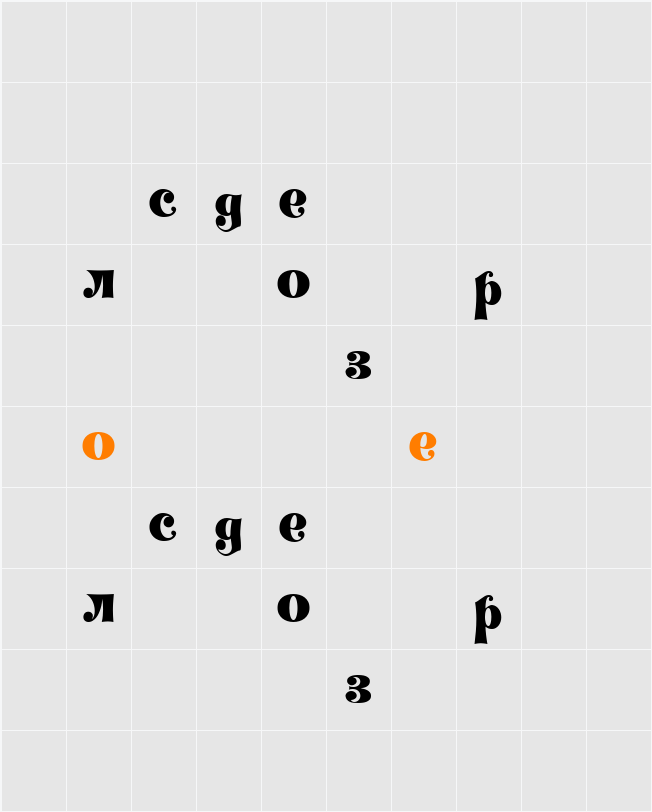 Decorlz Character Map