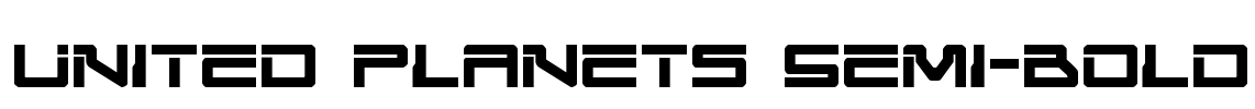 United Planets Semi-Bold