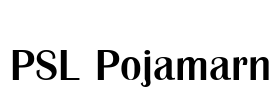 PSL Pojamarn Font Image