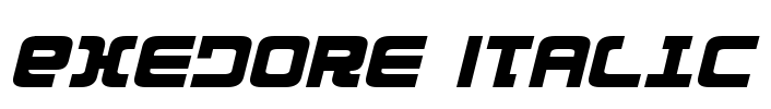 Exedore Italic