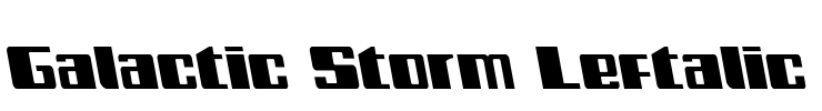 Galactic Storm Leftalic