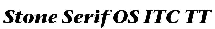 Stone Serif OS ITC TT