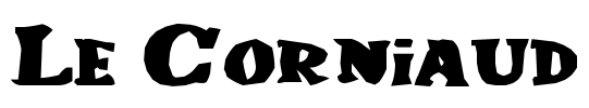 Le Corniaud Font Image