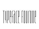 Typeface FourOne Font Image
