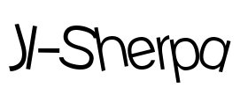 JI-Sherpa Font Image
