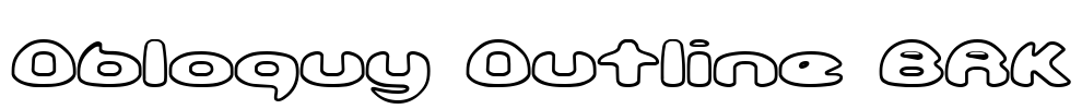 Obloquy Outline BRK