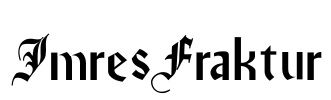 ImresFraktur Font Image