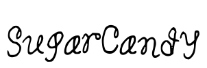 SugarCandy Font Image