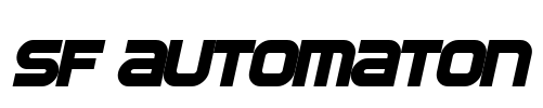 SF Automaton Font Image
