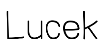 Lucek Font Image