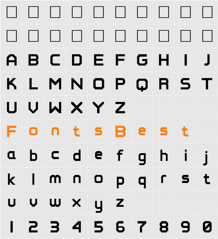 PixelPerfect Character Map