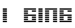 I Ging Font Image