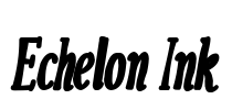 Echelon Ink Font Image