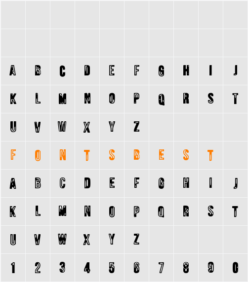 JungleTree Character Map